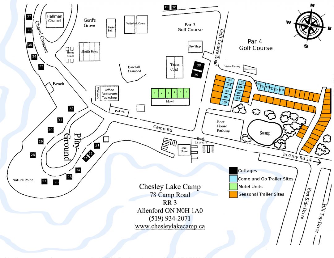 Rates & Rentals Chesley Lake Camp